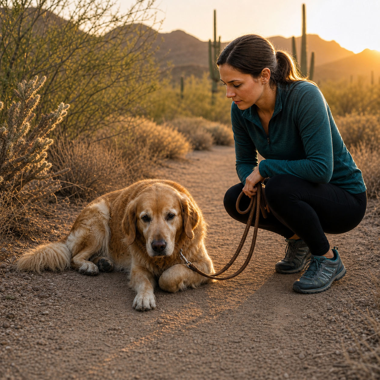 Phoenix Landscape with Leash Phoenix Landscape with Leash